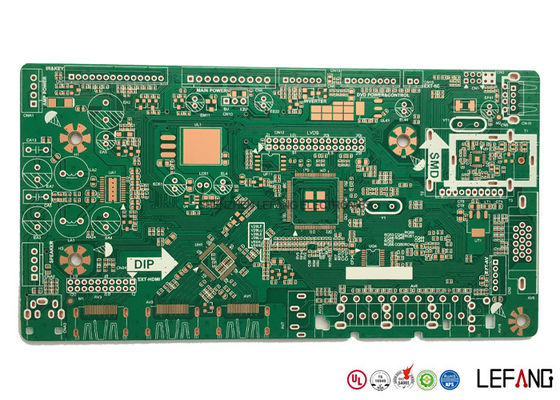 Halogen Free 2 layer PCB board , Double Sided 94V0 Rigid prototype PCB board