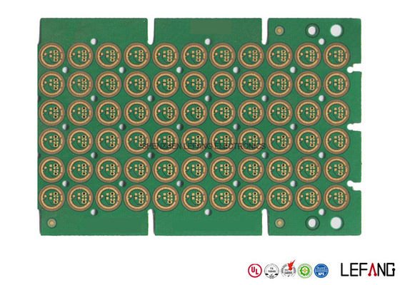 Green Solder Mask PCB Circuit Board Double Sided 0.2mm Immersion Gold