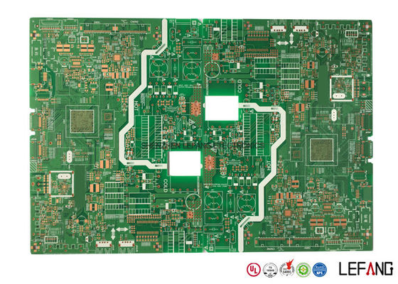 Double Sided FR4 PCB Board 1 - 40 Layer PCB 0.1 / 0.1 MM Line Trace Width / Space