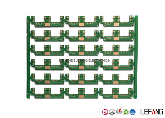 High Precision Multilayer PCB Manufacturing , Green PCB Board 0.4 Mm Aperture