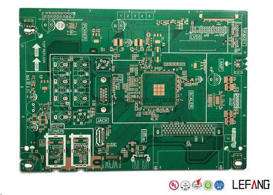 2 LayersFR4 Diagnostic Medical Equipment PCB Circuit Board OSP Surface Treatment