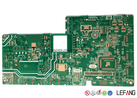 Double Sided OSP Communication PCB Main PCB Assembly 206 * 107 Mm Size