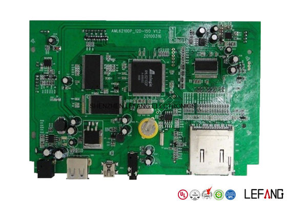 Industrial Blank Printed Circuit Board , Small Volume PCB  Assembly With Full Turnkey