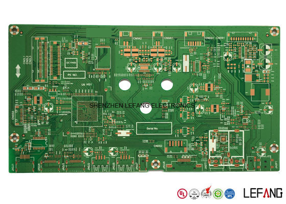 White Legend Green Solder Mask PCB Double Layer For Security Intercom Devices