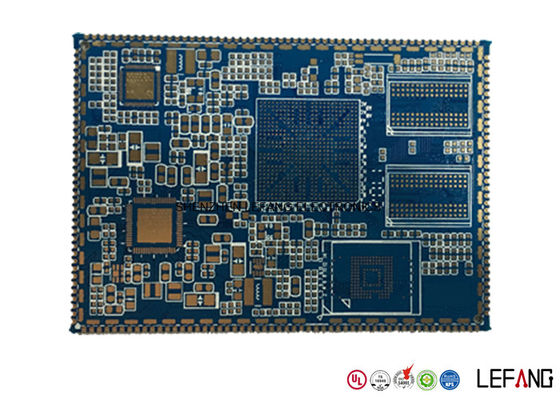 Custom PCB Circuit Board ENIG Surface Treatment For Security Power Supply