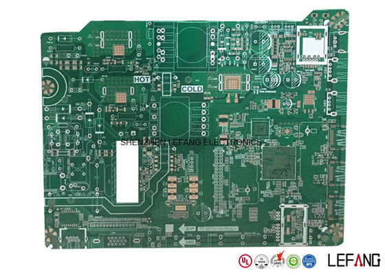 UL Approved FR4 PCB Board Green Solder Mask For Security Surveillance