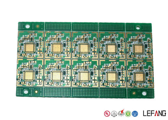 Industry PCB Control Board Immersion Gold Surface Finish Green Solder Mask