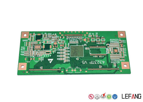 Blue Solder Mask Copper PCB Board , PCB Copper Sheet With ISO9001 Certification