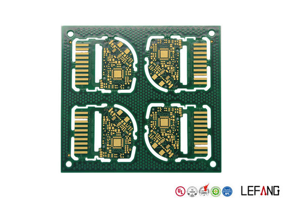 Custom PCB Circuit Board 4 Layers FR - 4 Base Material For Mobile Phone SIM Card Slot