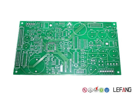 Halogen Free FR4 PCB Board 2 Layers HASL Surface Treatment 1.6mm Thickness