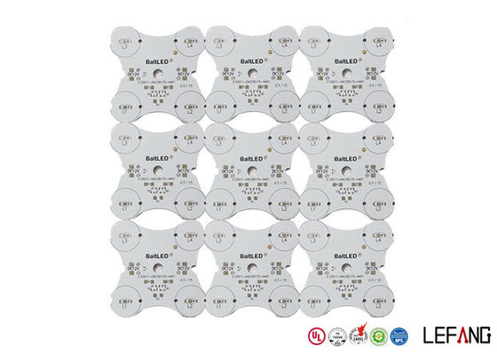 Single Sided LED FR4 PCB Board Aluminum Based 1.6 Mm Thickness OSP Surface Treatment