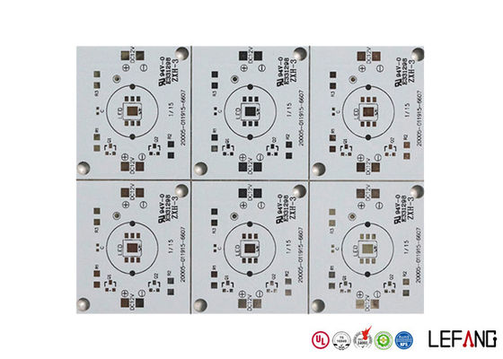 White Solder Multilayer PCB Board FR - 4 Base Material 1 OZ Copper Thickness