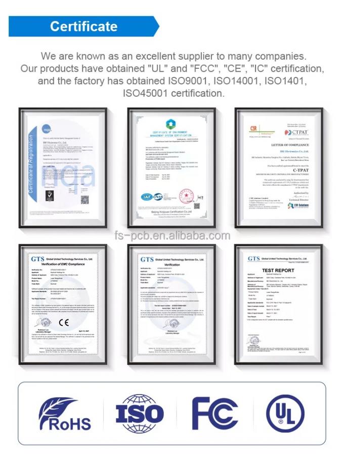 94v0 PCB Circuit Board Assembly Pcba Smart Home Switch 1.6mm 5
