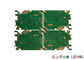 Green Automotive FM Radio RF Circuit Board , 6 Layers Perforated PCB Board 