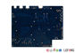 Blue Solder Rigid Printed Circuit Boards , 4 Layer PCB For Communication Signal Amplifier