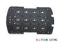 Black Solder HASL Surface Led Strip Pcb Board , Led Tube Light Pcb Board 0.5OZ  Thick