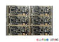 Black Solder Printed Circuit FR4 PCB Board 1 OZ Copper Security Monitor Application