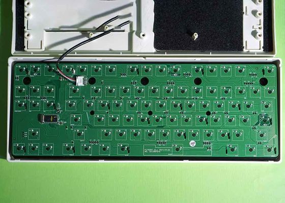 Carte PCB de clavier mécanique sans fil 3mil 0.8mm 60 PCB de clavier Bluetooth