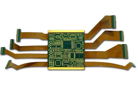 Placa de circuito flexible de 3 mil Fabricantes Montaje de PCB flexible de 0,8 mm