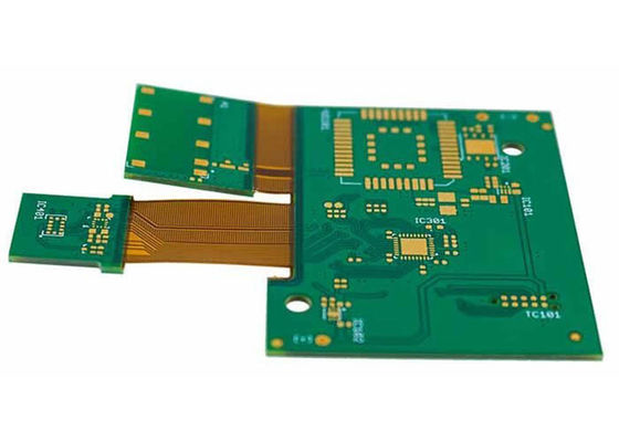 15 Lapisan Rigid Flex PCB Manufacturing 0.1mm Turnkey PCB Electronics