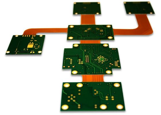ENIG Nawierzchniowe wykończenie płytki PCB elastycznej z kontrolą impedancji 1 rok
