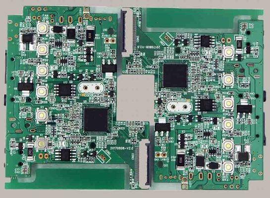 ENIG Céramique PCB Core 24 Couches Consumer Electronics PCBA Jaune