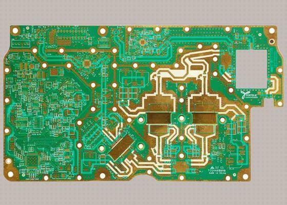 32 couches d'Assemblée de carte PCB de fabrication de contrat à haute fréquence de la carte PCB 0.21mm