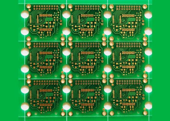 700mm PCB Assembly automatizzato Immersion Gold 8oz Round PCB Board