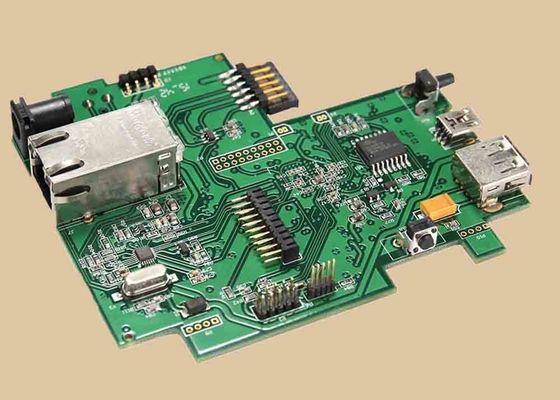 It-180A PCBA สัญญาการผลิต 0.4mm Electronics PCB PCBA