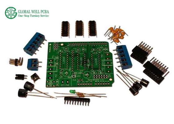 Componentes del tablero del PWB de 0.3m m componentes electrónicos HASL de 6oz Smt sin plomo