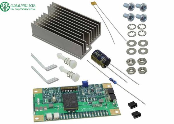 Componentes da placa PCB de 0,3 mm Componentes eletrônicos 6oz Smt HASL sem chumbo
