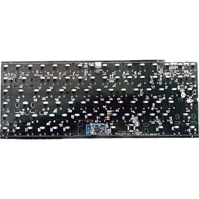 Produttore Pcb Pcba Service della tastiera 60% Qmk a grandezza naturale 65% tramite computer caldo di scambio del PWB della tastiera