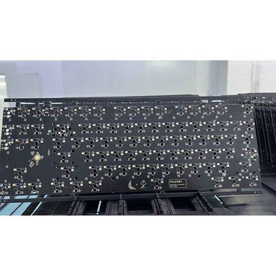 PWB mecánico del teclado de la asamblea Gh60 Staggeredprinted del OEM PCBA