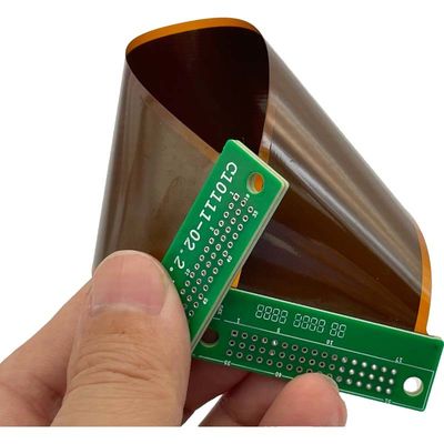 La carte électronique flexible adaptée aux besoins du client de FPC fléchissent l'épaisseur du panneau 1.6mm de carte PCB