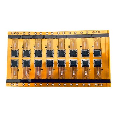 1.6 mm de espesor Flexible PCB de circuito con pantalla de seda blanca Min. ancho de línea 0,1 mm
