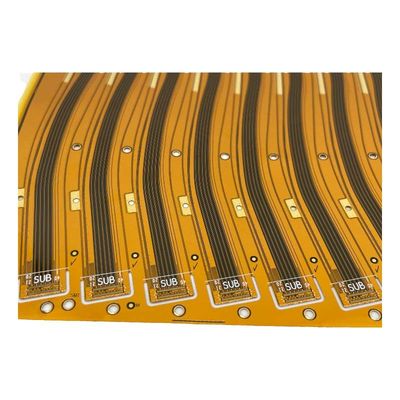 Carte PCB flexible de câble d'or d'immersion de carte électronique de Polyimide professionnel de FPC