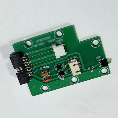 0.2mm Hole PCB Circuit Board Assembly met witte zijdefilter HASL oppervlaktebehandeling