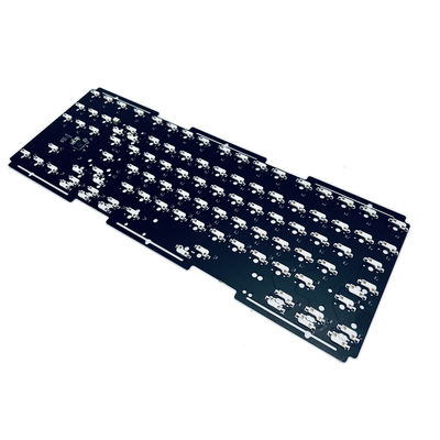 HASL Superficie Tastiera personalizzata PCB 1 oz Spessore di rame 0,1 mm Spaziatura minima tra linee