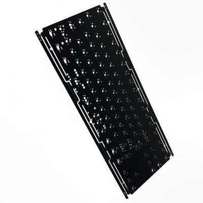 Custom Printed Circuit Board Keyboard With Min Hole Size 0.2mm Min Line Spacing 0.1mm FR4 Material