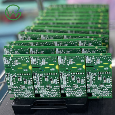 Precieze 10 laag PCB-circuitboards Meerschaal Pcba Groen Solder Mask Kleur