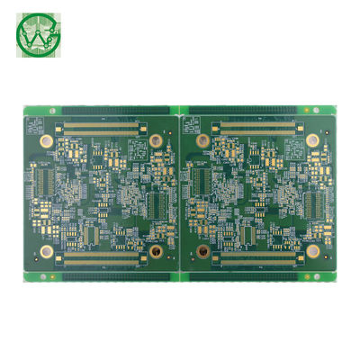 2 laag FR4 PCB circuit board assemblage met 0,1 mm min lijnbreedte