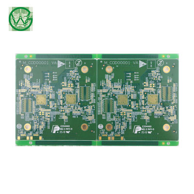 2 laag FR4 PCB circuit board assemblage met 0,1 mm min lijnbreedte