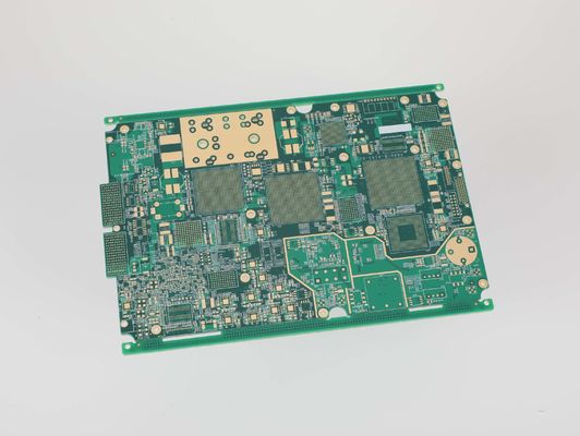 twee laag pcb circuit board assembly met 0,1 mm min line spacing HASL oppervlakte behandeling