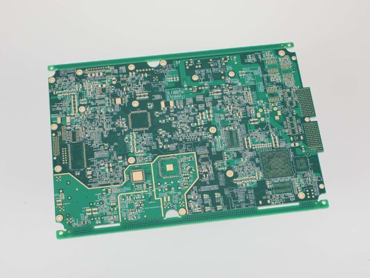 twee laag pcb circuit board assembly met 0,1 mm min line spacing HASL oppervlakte behandeling