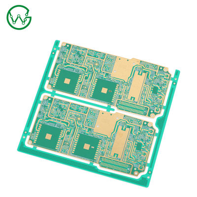 El ensamblaje de la placa de circuito de PCB de UL con 1 oz de espesor de cobre HASL Tratamiento de superficie 0.1mm Min Line Spacing