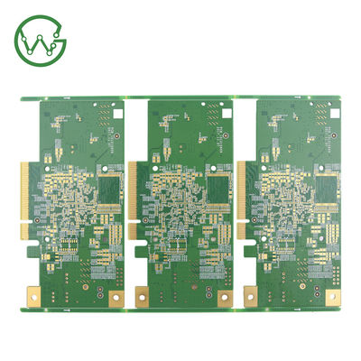 HASL 1.6mm PCB Circuit Board Assembly With White Silkscreen Color