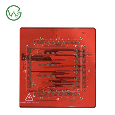 Producción de PCB HDI rojo 4-20 Cuenta de capas 0,2-3,2 mm espesor de la placa