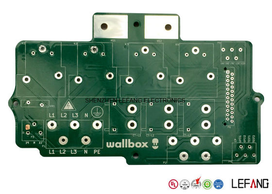 12 OZ Double Sided Heavy Copper PCB Circuit Board With Lead Free HASL 0.8 Mm Aperture