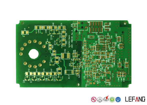 Immersion Gold Fr4 Copper Clad Circuit Board PCB 2 Layers For Security Equipments