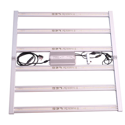 Indoor Vegetable Grow Light 1100W UV IR Foldable LED Grow Light Dimmable  AC100-240V